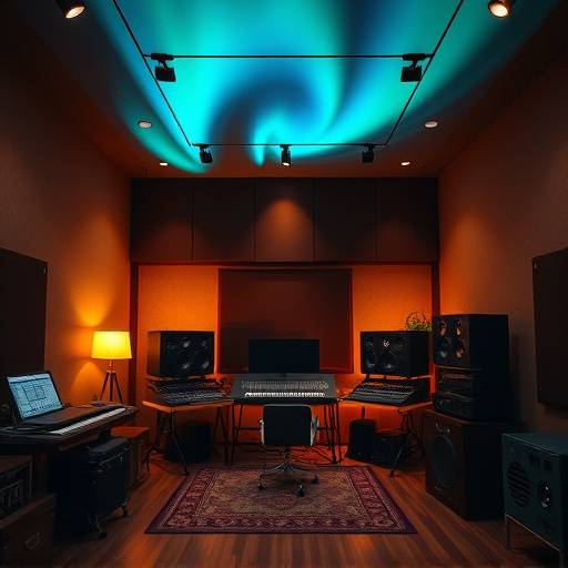 Aurora Sound Studio Interior