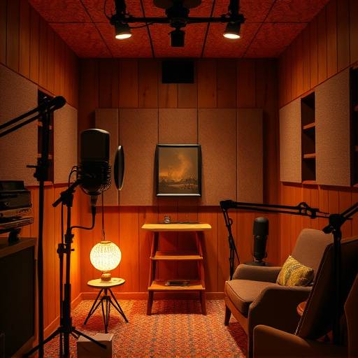 Comfortable Recording Booth
