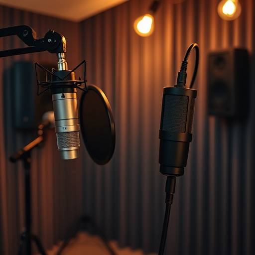Image of a Voiceover Recording Session