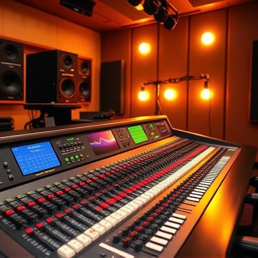 Professional Recording Console